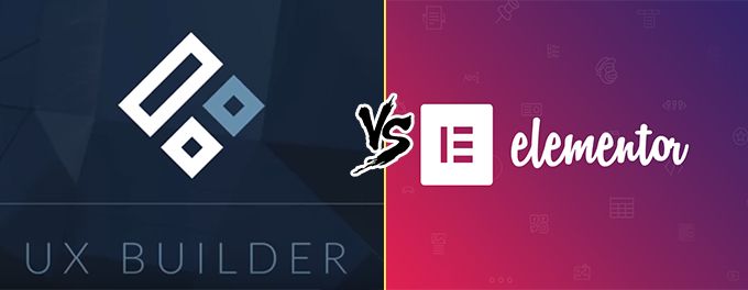 UX-Builder vs Elementor